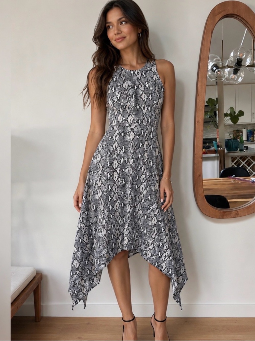 Banana Republic Snake Print Dress